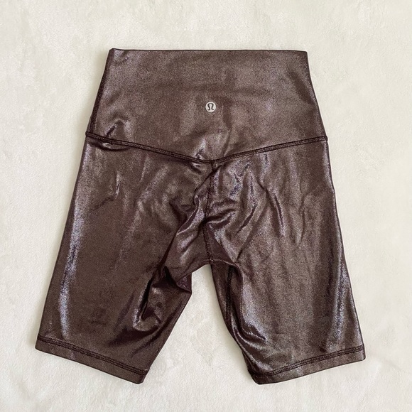 SOLD Lululemon Align HR Shorts 8 inch ‘French Press’ Size 4 - Picture 6 of 8